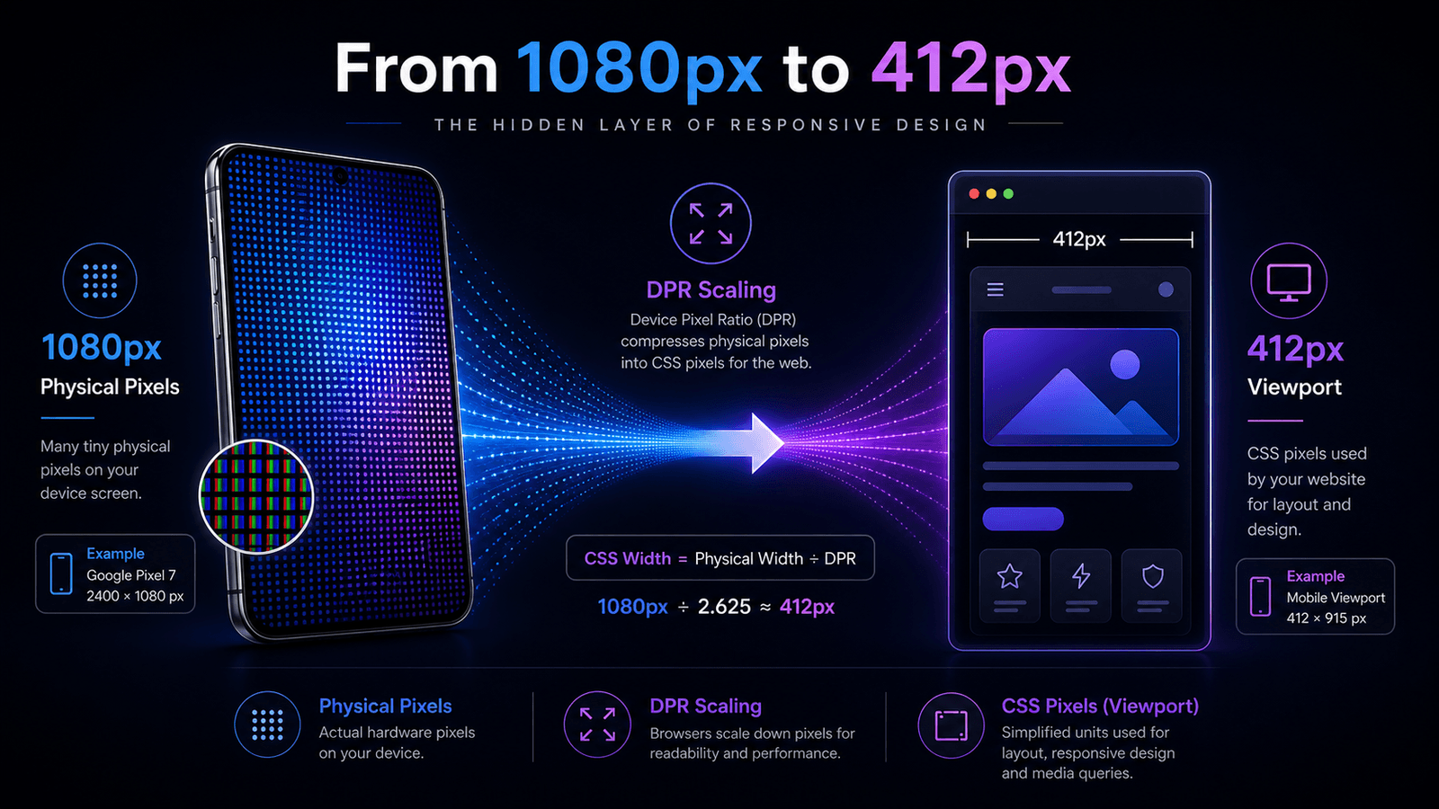 Beyond Pixels: Understanding Viewport Width, Device Resolution & Why 412px Matters in Web Performance