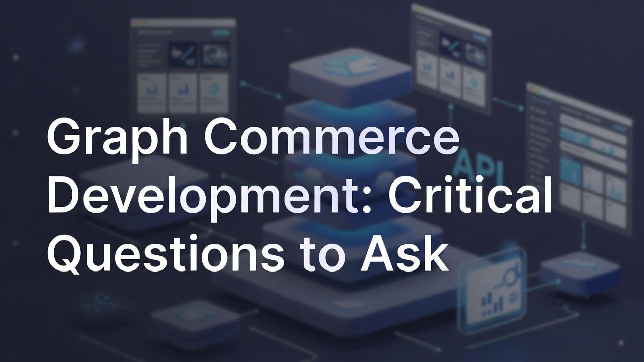 Graph Commerce Development: Critical Questions to Ask